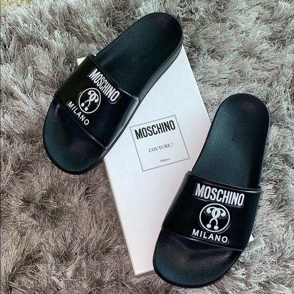 moschino mens sandals
